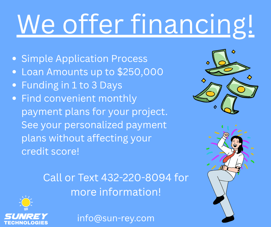Financing Now Available for Roofing, Solar, and Remodeling image