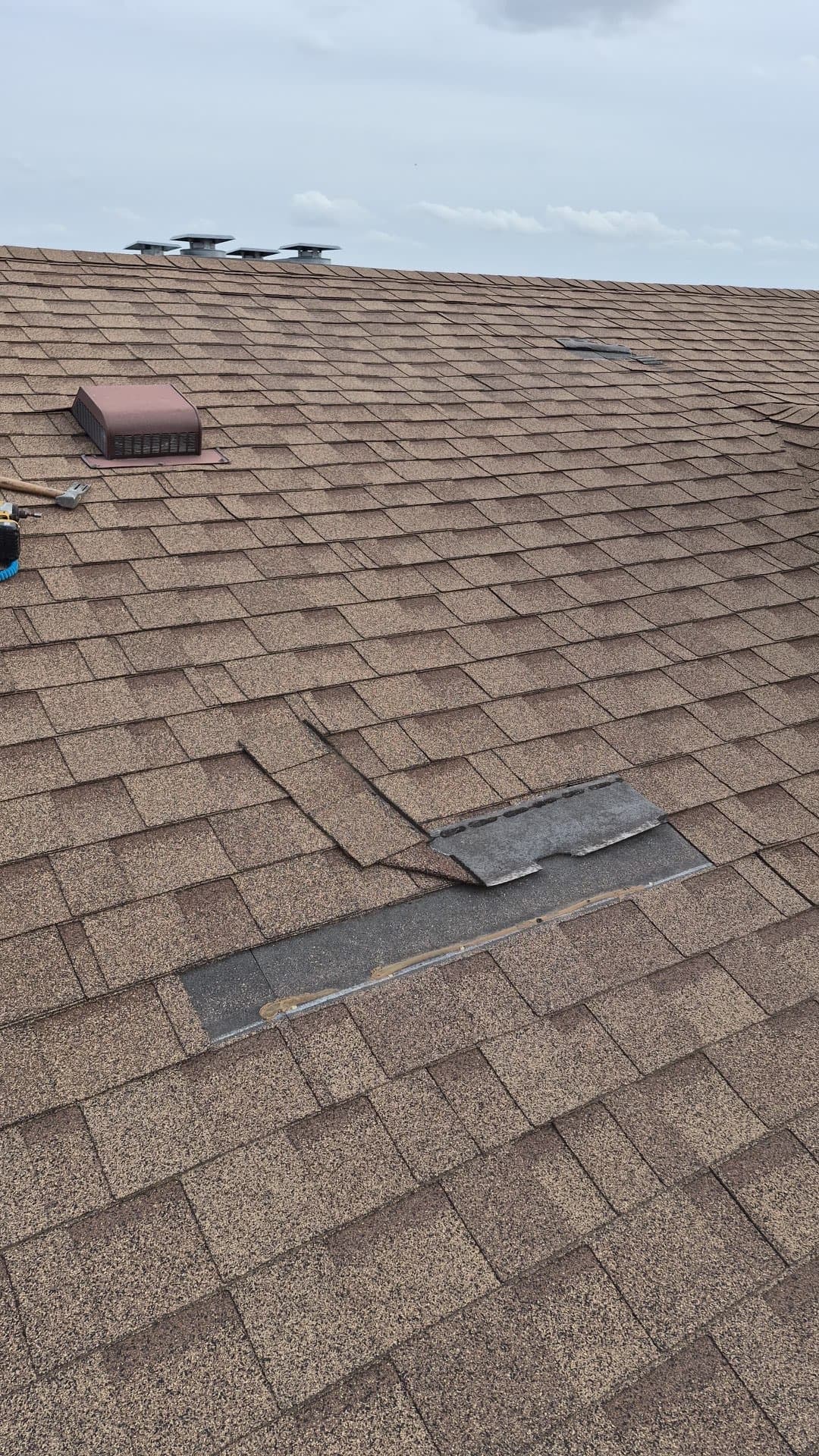Gallery photos for Shingle Roof Patching at an Odessa TX Apartment Complex: Image #1
