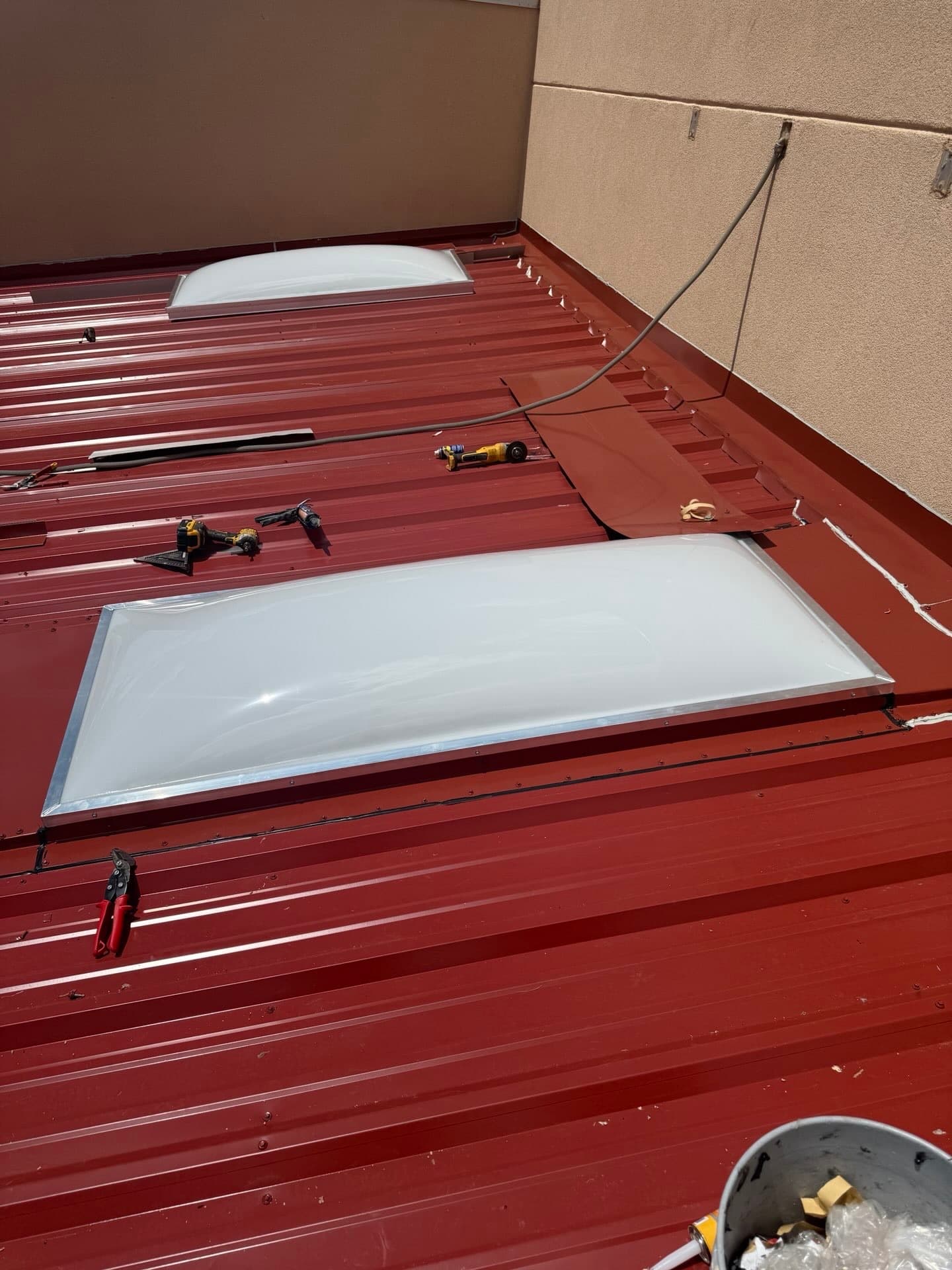 Gallery photos for Commercial Skylight Replacement on a Metal Roof in Odessa TX: Image #3