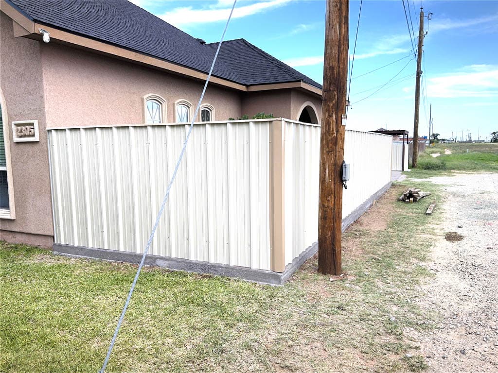 Gallery photos for Wood Fence Torn Out and Replaced With Metal in Odessa TX: Image #3