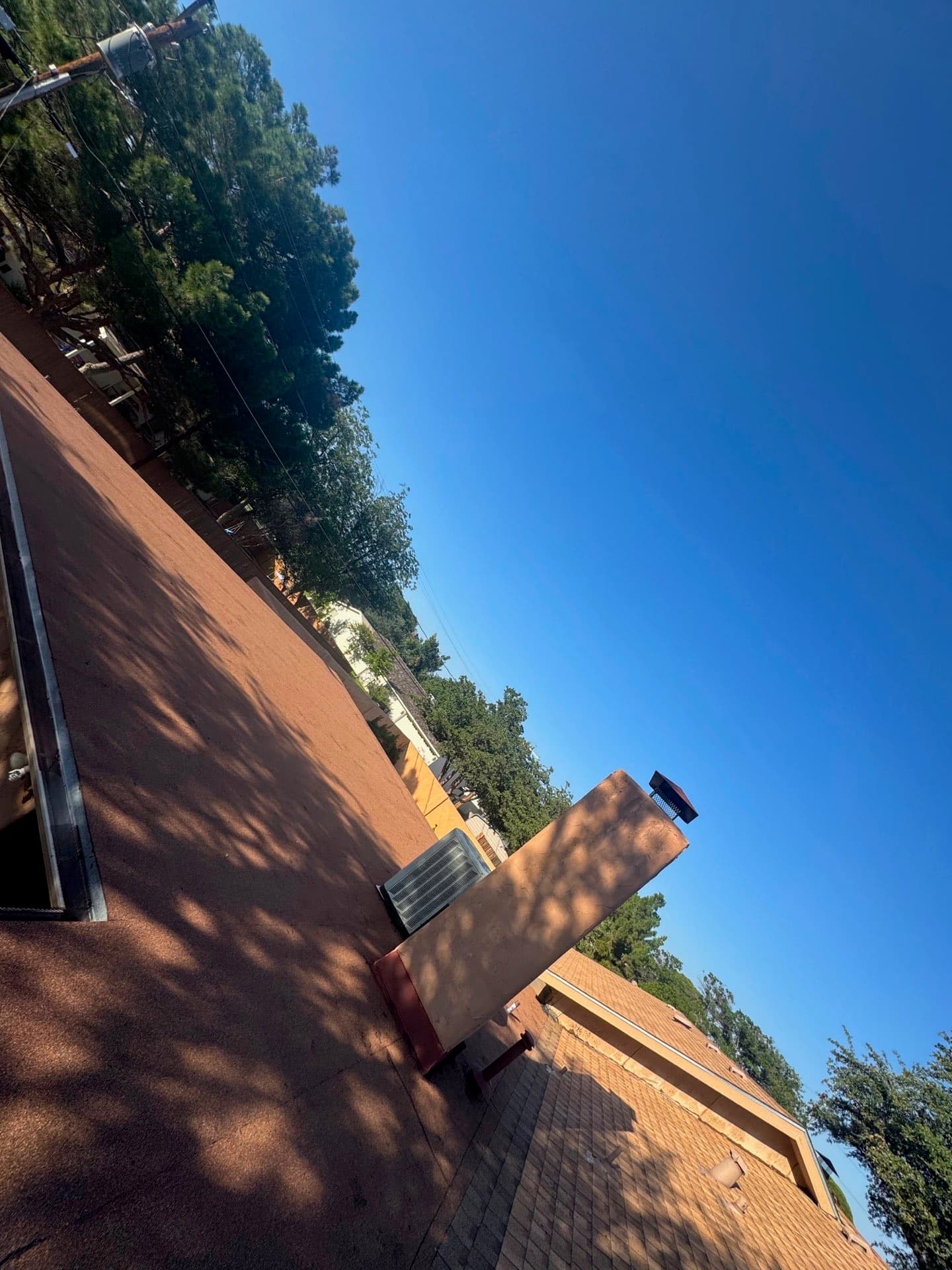 Gallery photos for Torch Down Flat Roof Replacement and Gutter Repair in Midland TX: Image #3