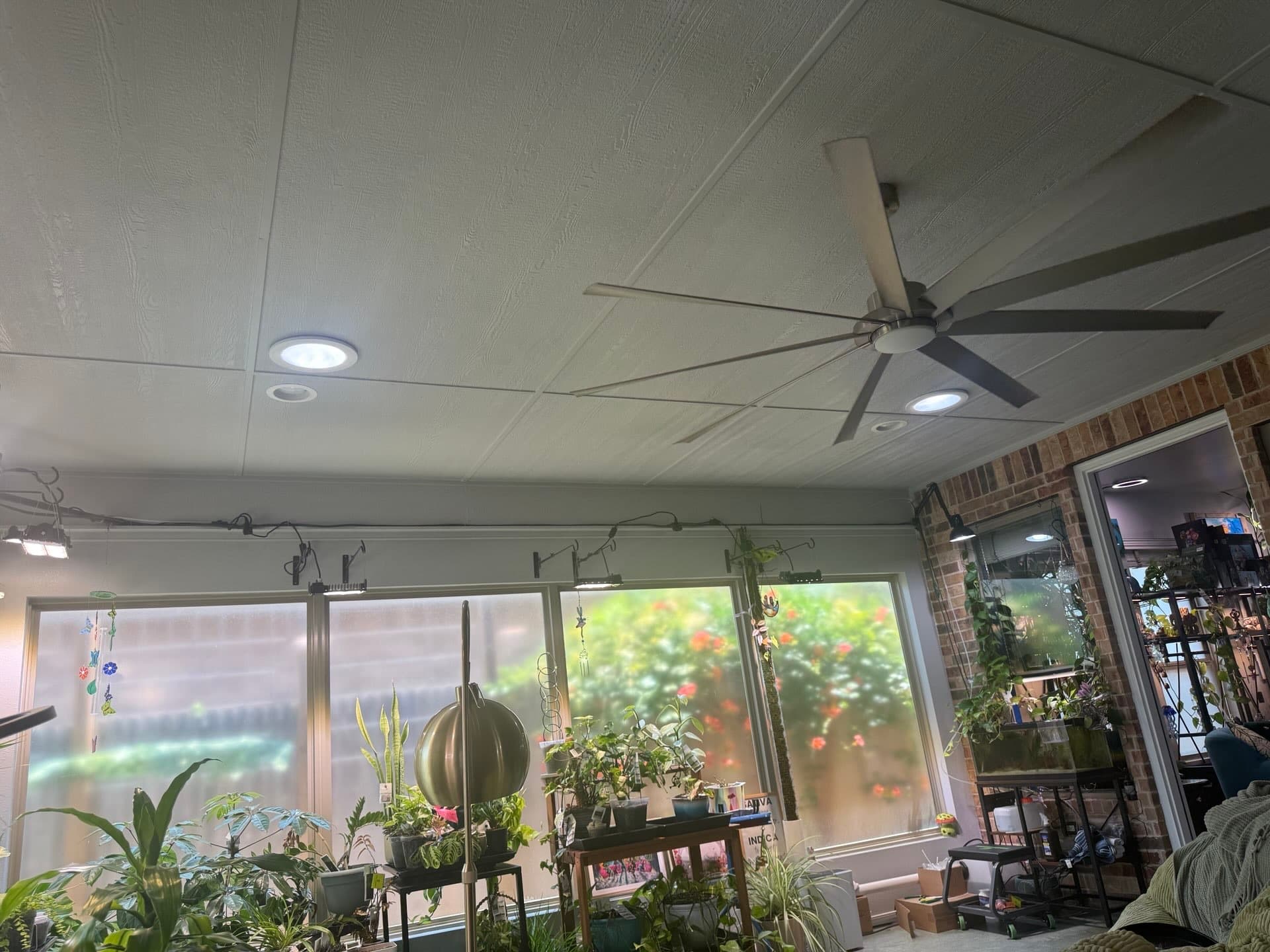 Gallery photos for Solar Tube Installation in an Odessa TX Sunroom: Image #1