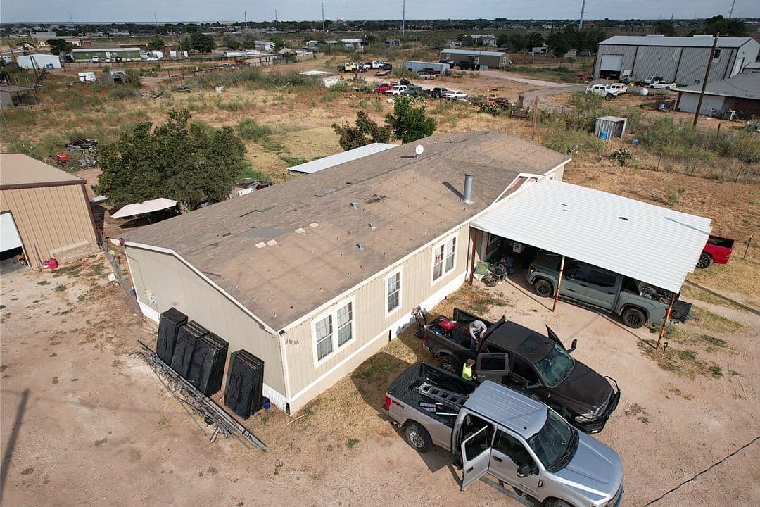 Gallery photos for Metal Roof Install With Solar Detach and Reset in Odessa TX: Image #1