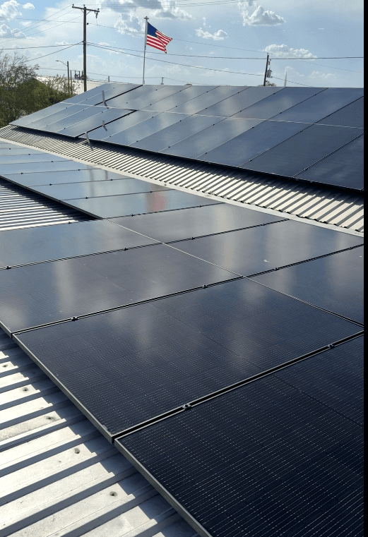 Gallery photos for Solar Installation on a Metal Roof in Coahoma, TX: Image #4