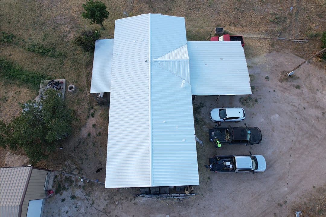 Gallery photos for Metal Roof Install With Solar Detach and Reset in Odessa TX: Image #2