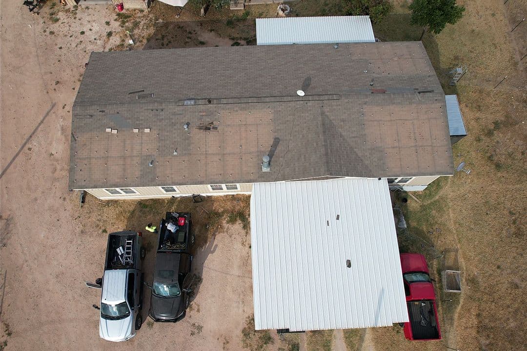 Metal Roof Install With Solar Detach and Reset in Odessa TX image